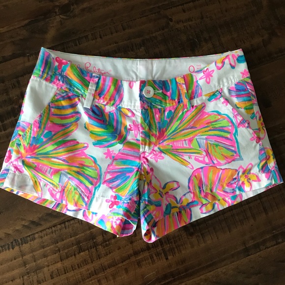 Lilly Pulitzer Pants - Lilly Pulitzer Walsh Shorts Size 0